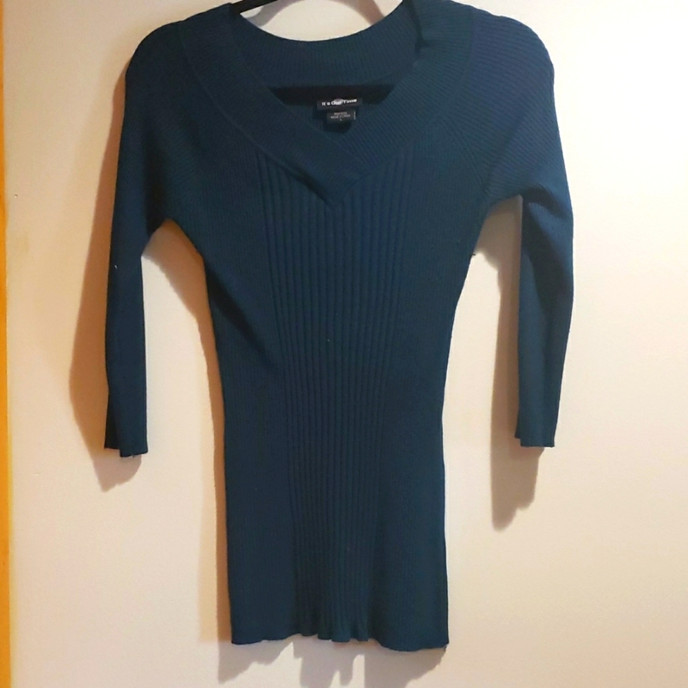 It's Our Time pullover sweater Large